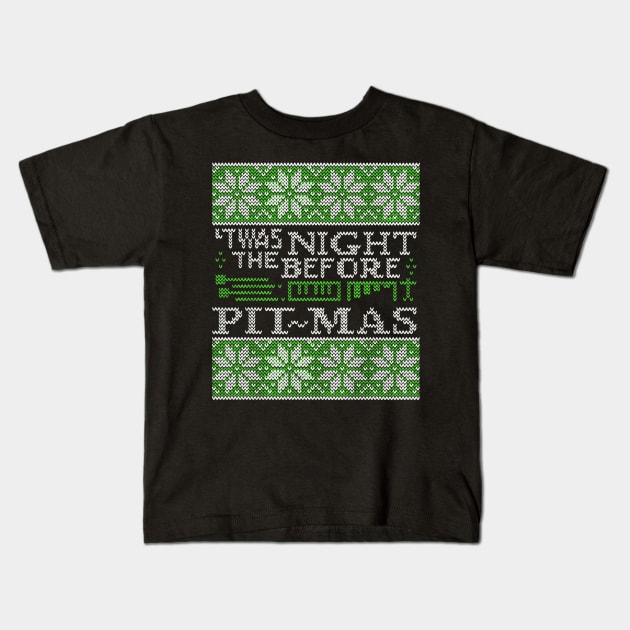 thas night the before pit mas flower green computer Kids T-Shirt by erbedingsanchez